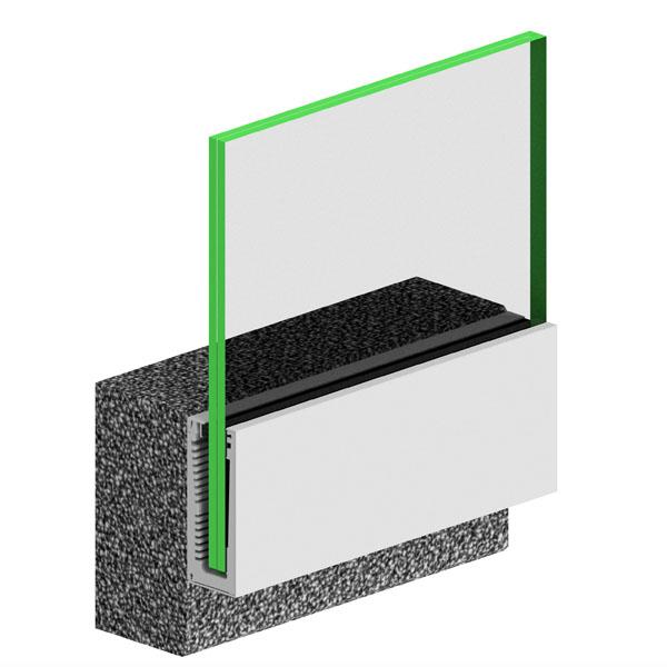 Balustrady na listwie SANDEY